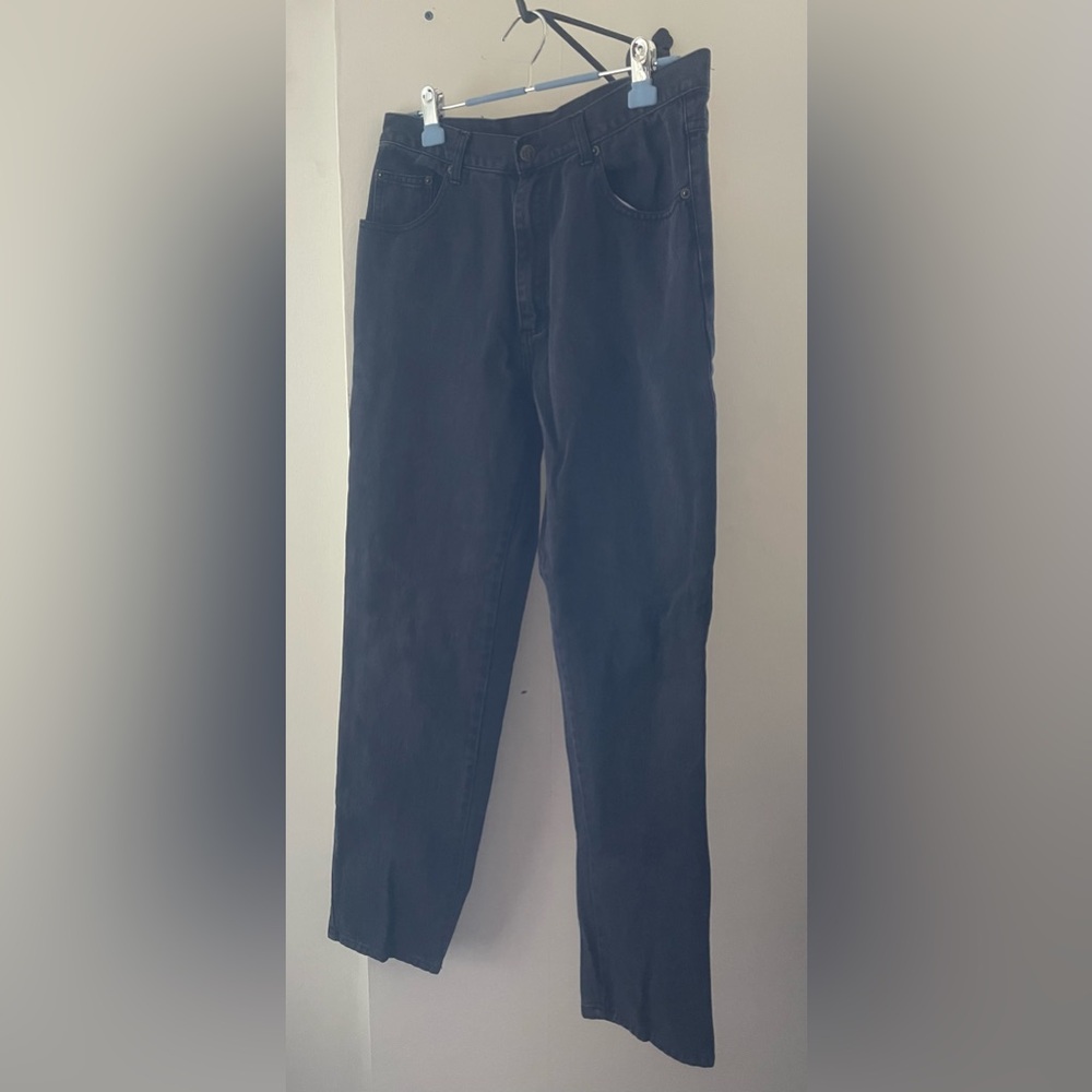 Jonathan G 90s Black Denim Jeans Size 34